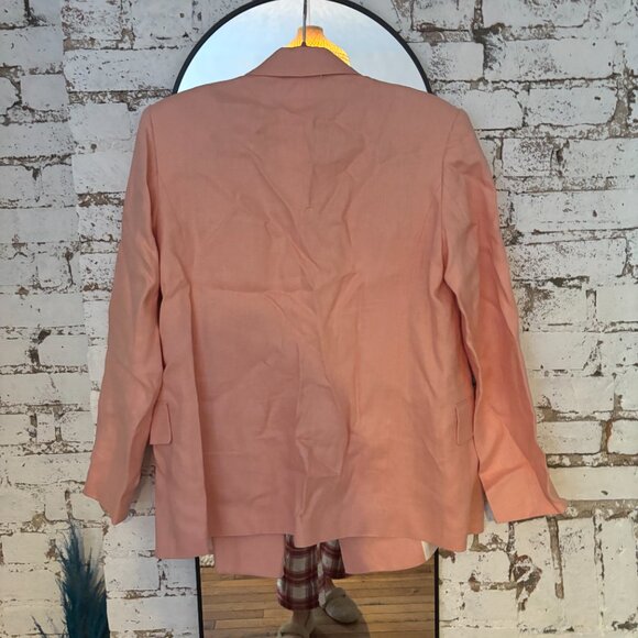 Peach zara blazer worn once - Picture 2 of 3